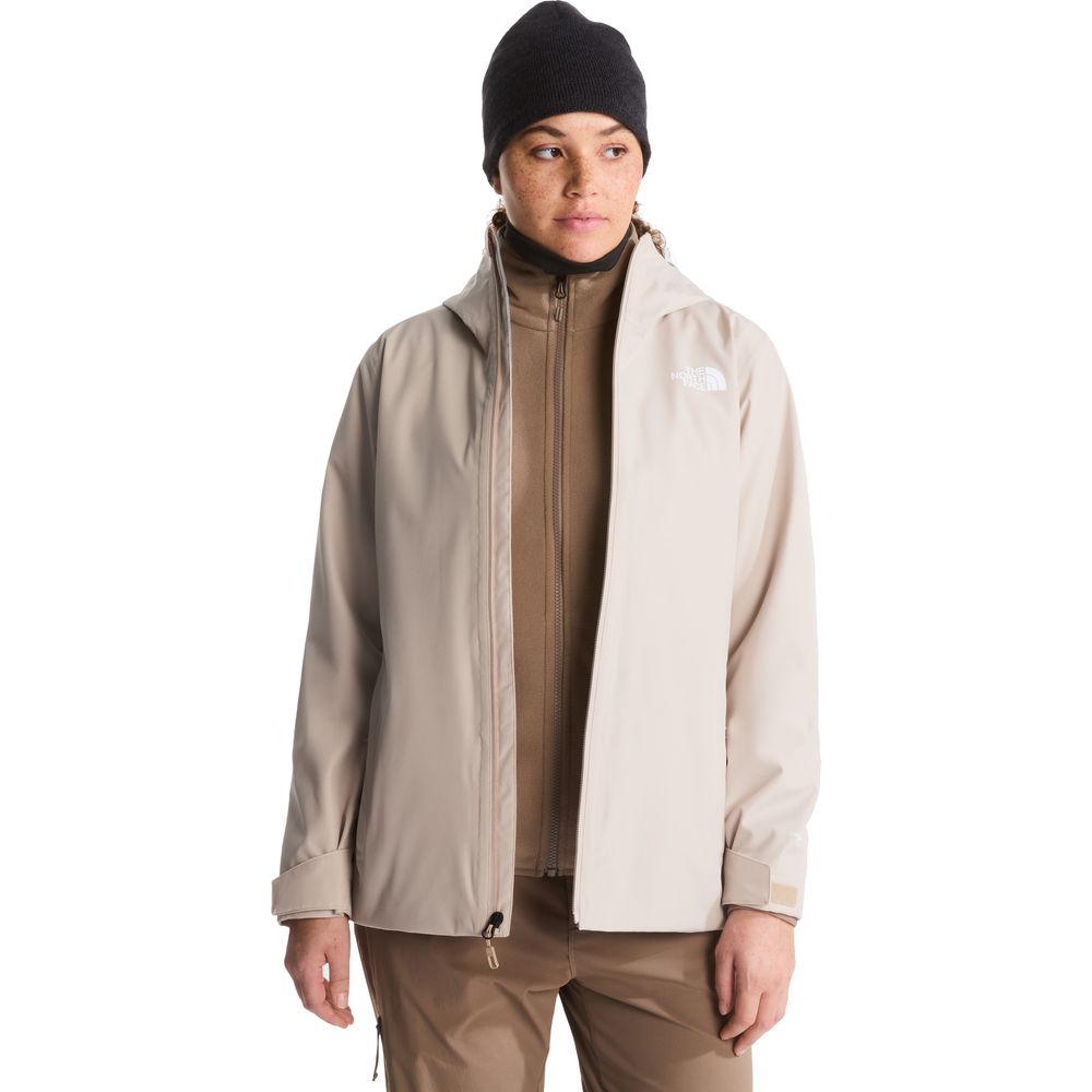 The North Face W Quest Mono Triclimate Damen Doppeljacke timeless taupe/garnet Produktbild 4