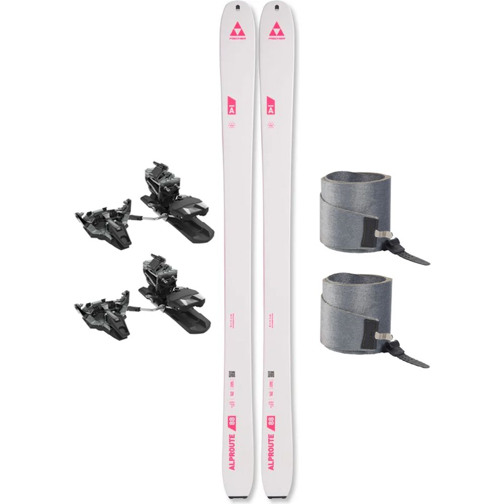 Tourenski Komplettset Fischer Alproute 88 Ws + Dynafit Radical 92 Bindung + Fischer Skin Alproute Tourenfell Produktbild 0