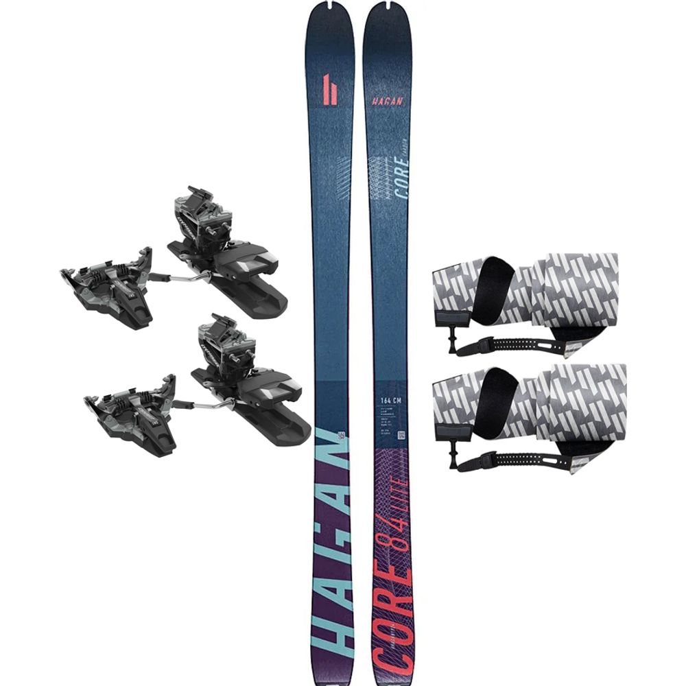 Tourenski Komplettset Hagan Core Carbon Lite 84 + Dynafit Radical Bindung + Hagan Smartglue Tourenfell  Produktbild 0