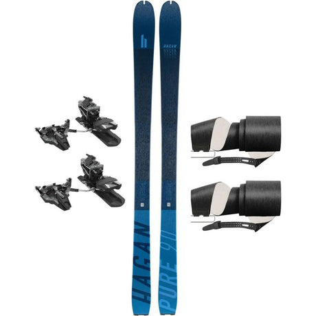 Tourenski Komplettset Hagan Pure 90 + Dynafit Radical Bindung + passendes Mohair/Mix Tourenfell   Produktbild 0