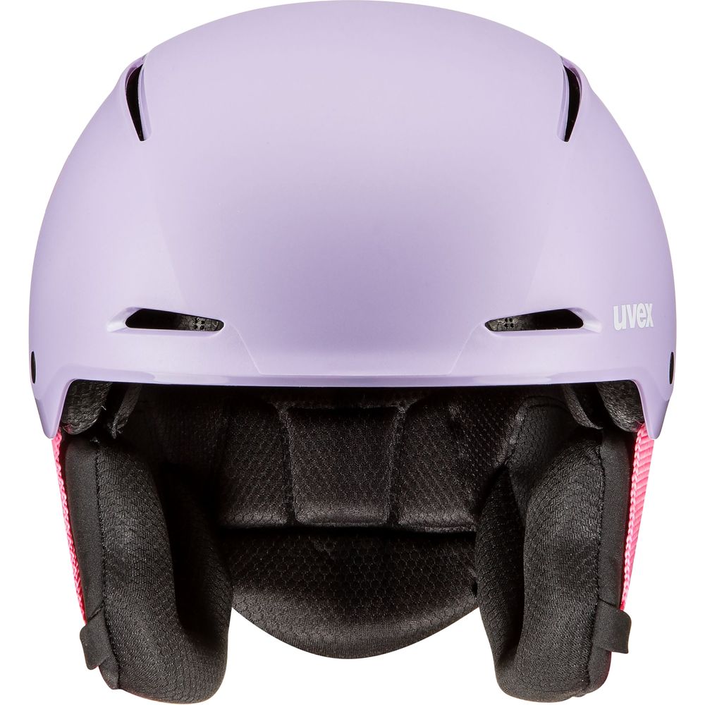 Uvex Minimo Style Kinder Skihelm cool-lavender-penguin Produktbild 1