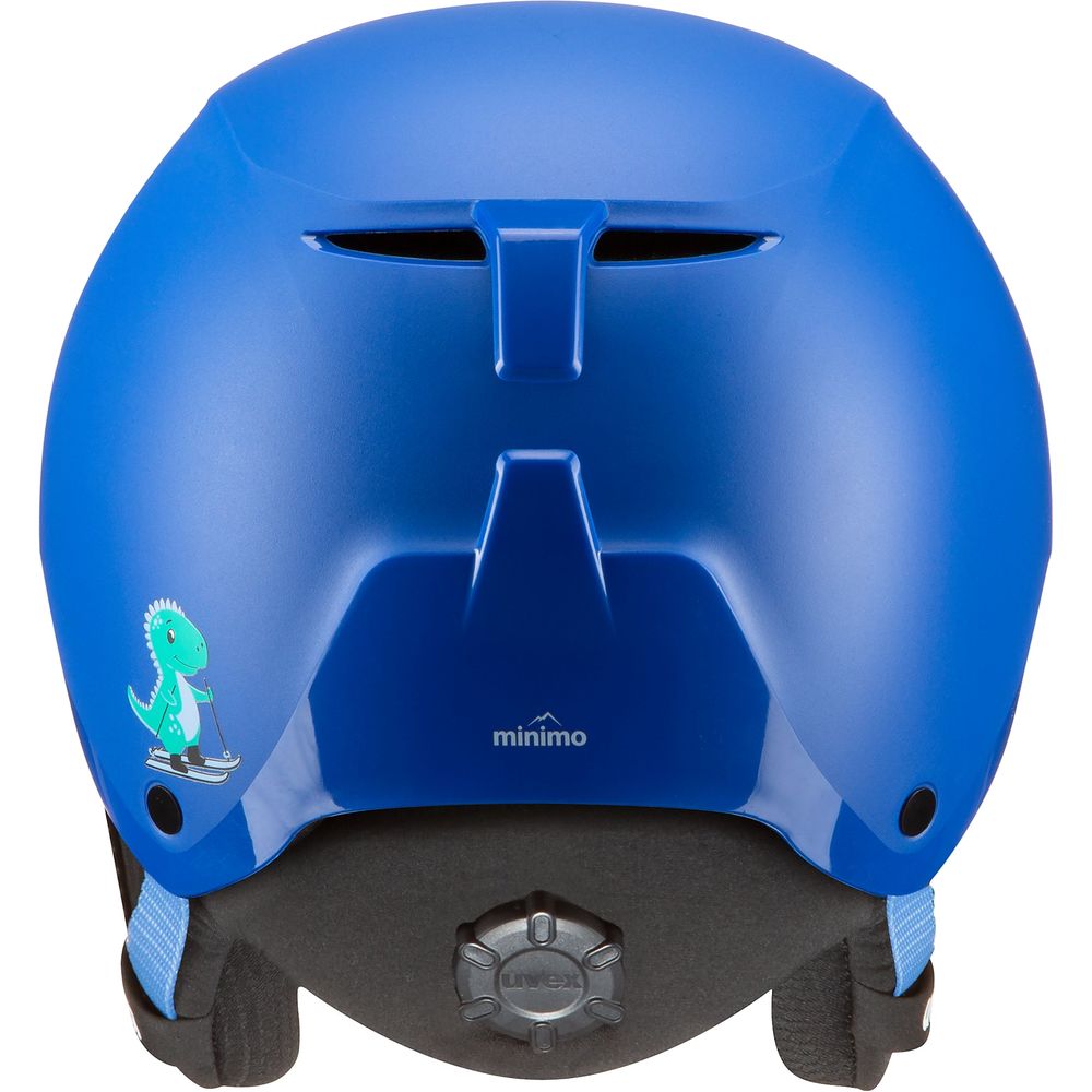 Uvex Minimo Style Kinder Skihelm power-blue-dino Produktbild 2
