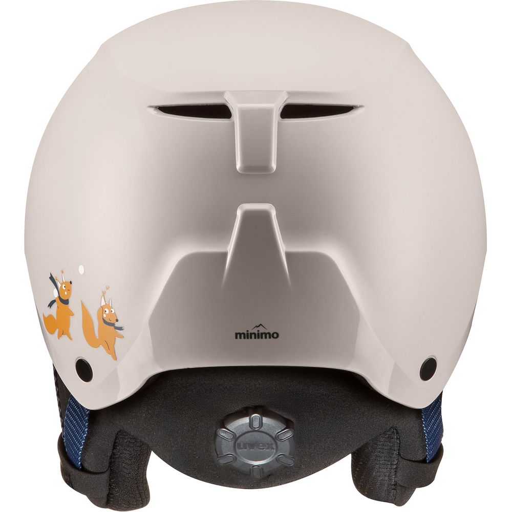 Uvex Minimo Style Kinder Skihelm warm-grey-squirrel Produktbild 2