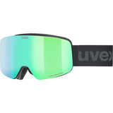 Uvex Pwdr FM Kinder Skibrille black-matt-mirror-green Produktbild 0