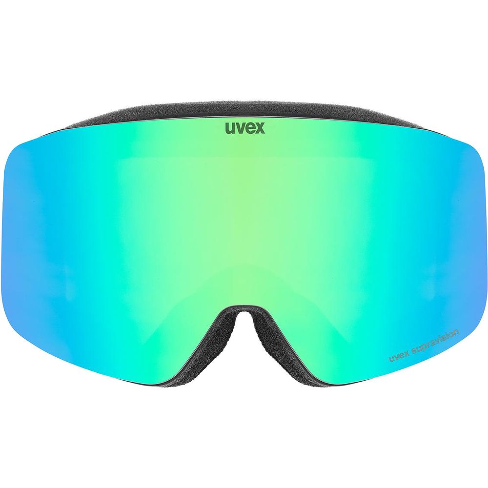Uvex Pwdr FM Kinder Skibrille black-matt-mirror-green Produktbild 1