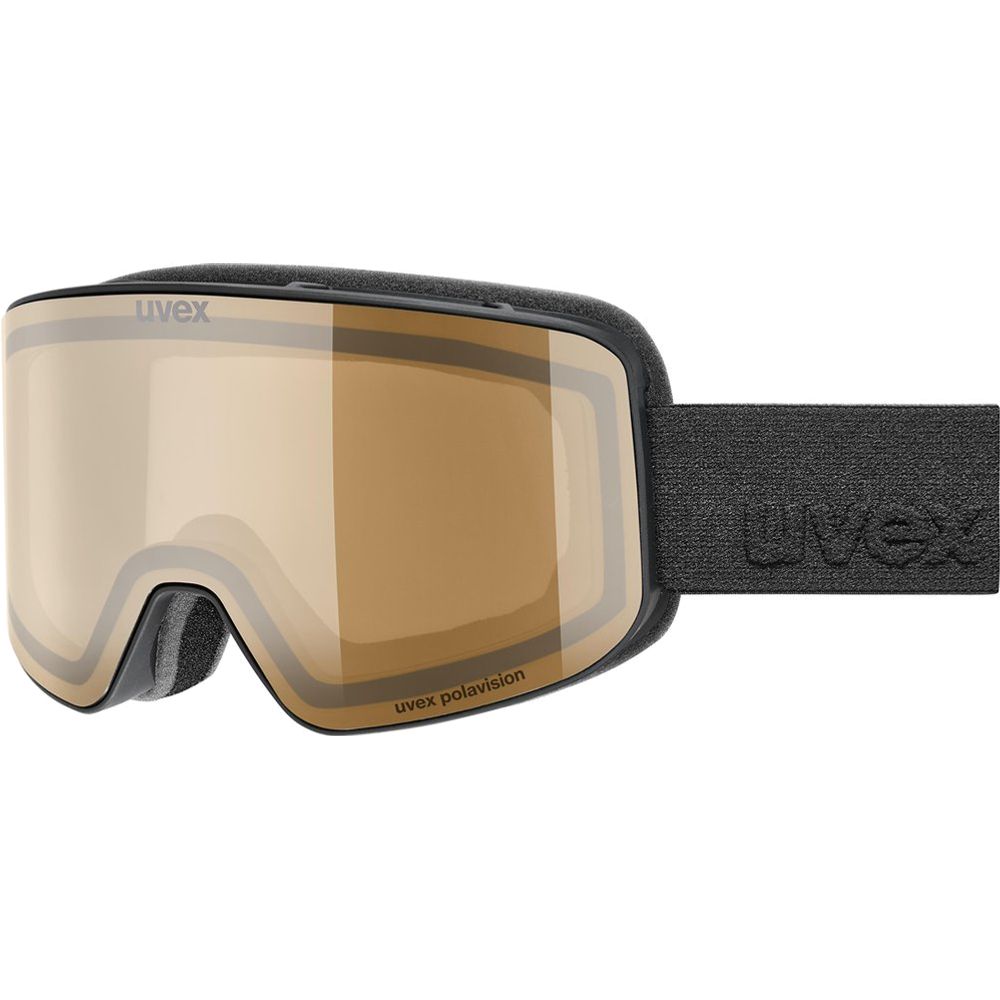 Uvex Pyrit P Herren Skibrille black-matt-pola-clear Produktbild 0