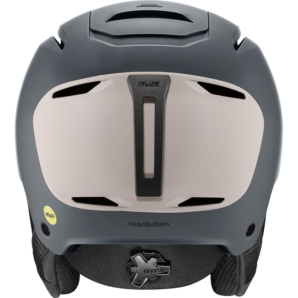 Uvex Resolution MIPS Skihelm rhino/warm grey matt Produktbild 2