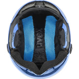 Uvex Rocket JR Visor Kinder Skihelm blue-matt-mirror-blue Produktbild 4