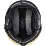 uvex Wanted Visor Skihelm black-matt-mirror-orange Produktbild 4