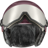 Uvex Wanted Visor Skihelm bramble-antique-rose-mat-silver-mirror Produktbild 5