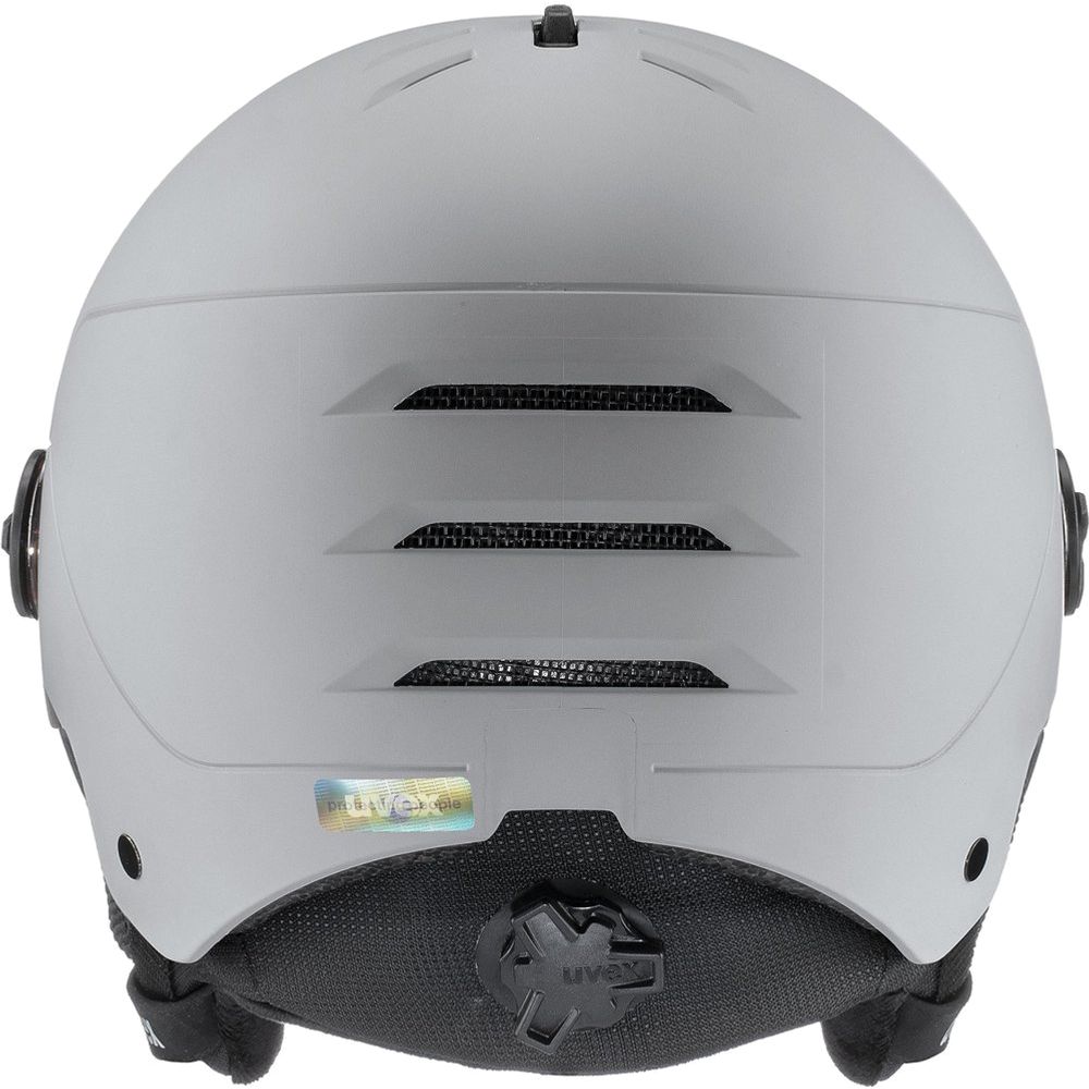 Uvex Wanted Visor Skihelm rhino-matt-mirror-blue Produktbild 1