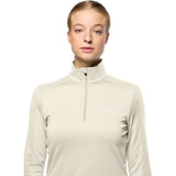 Vaude Livigno Halfzip II Midlayer Damen ecru Produktbild 5