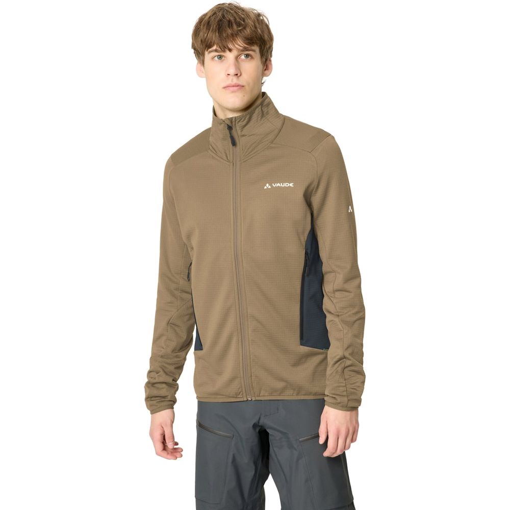 Vaude Me Monviso Fleece Fz Jacket II Herren Fleecejacke oat Produktbild 1