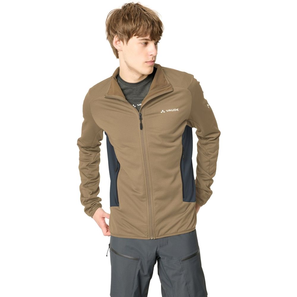 Vaude Me Monviso Fleece Fz Jacket II Herren Fleecejacke oat Produktbild 3