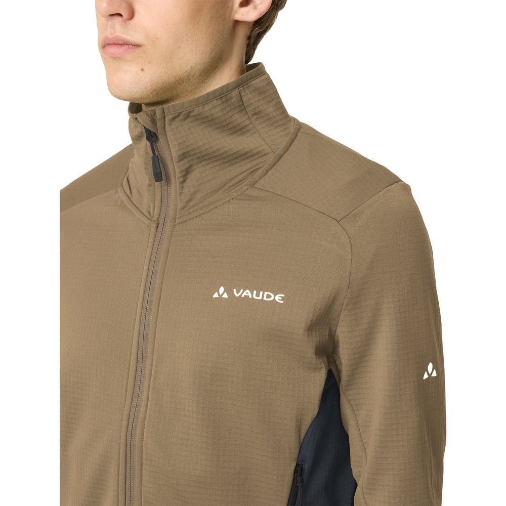 Vaude Me Monviso Fleece Fz Jacket II Herren Fleecejacke oat Produktbild 4