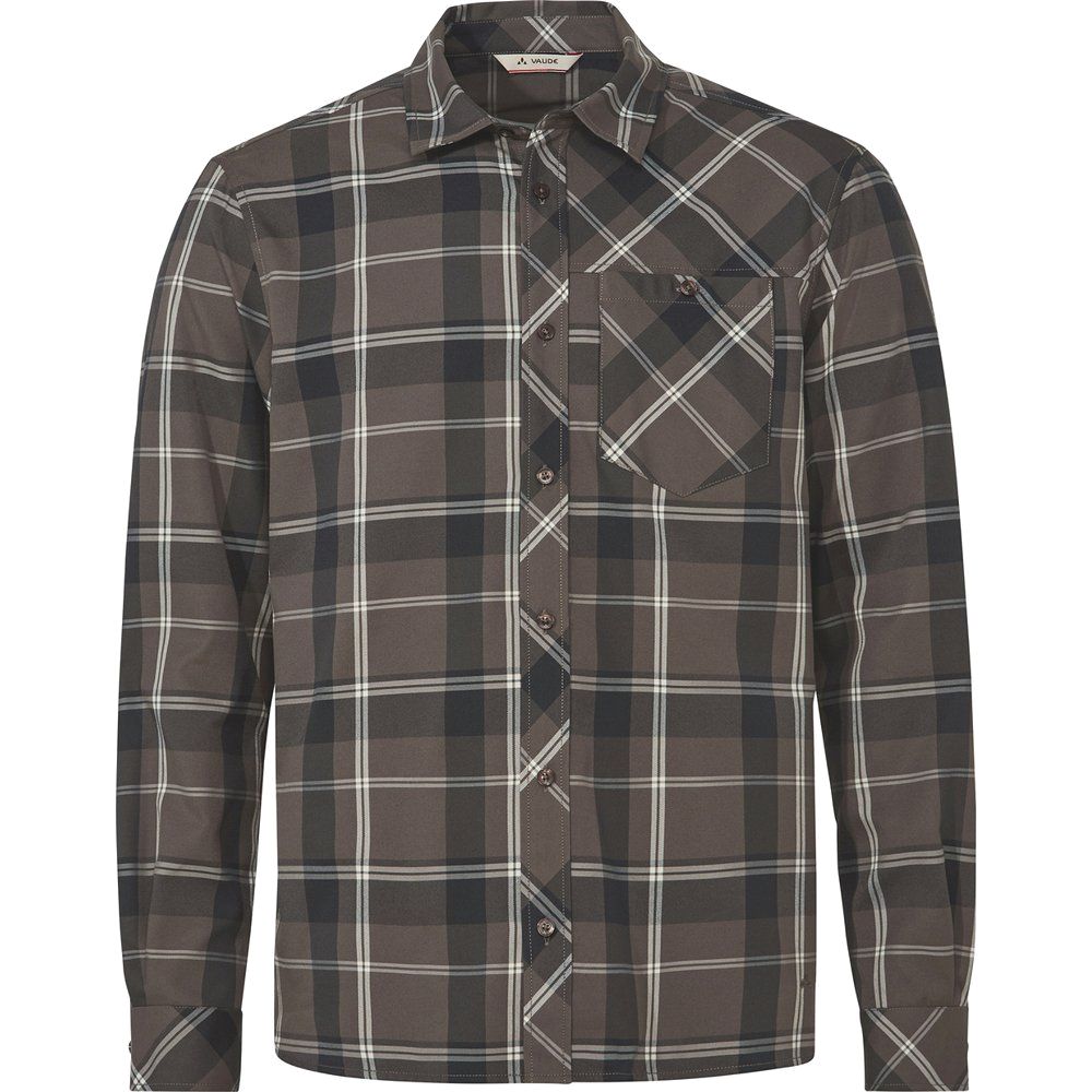 Vaude Me Neshan LS Shirt IV Herren Flanellhemd deer-brown Produktbild 0