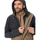 Vaude ME Rosemoor 3in1 Herren Jacke black oat Produktbild 7