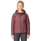 Vaude Monviso Down Hooded Jacket Damen Daunenjacke ruby-dusk Produktbild 1