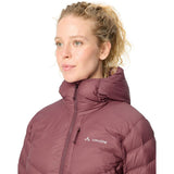 Vaude Monviso Down Hooded Jacket Damen Daunenjacke ruby-dusk Produktbild 4