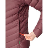 Vaude Monviso Down Hooded Jacket Damen Daunenjacke ruby-dusk Produktbild 5