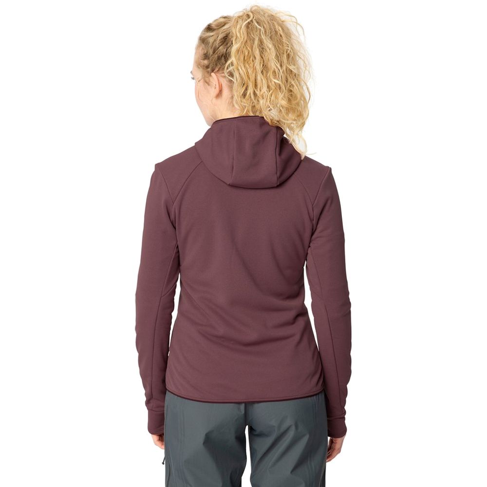 Vaude Monviso Fleece Jacket III Damen Fleecejacke ruby-dusk Produktbild 3