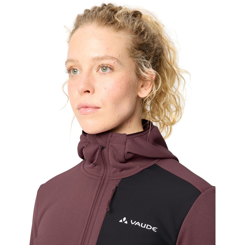 Vaude Monviso Fleece Jacket III Damen Fleecejacke ruby-dusk Produktbild 5