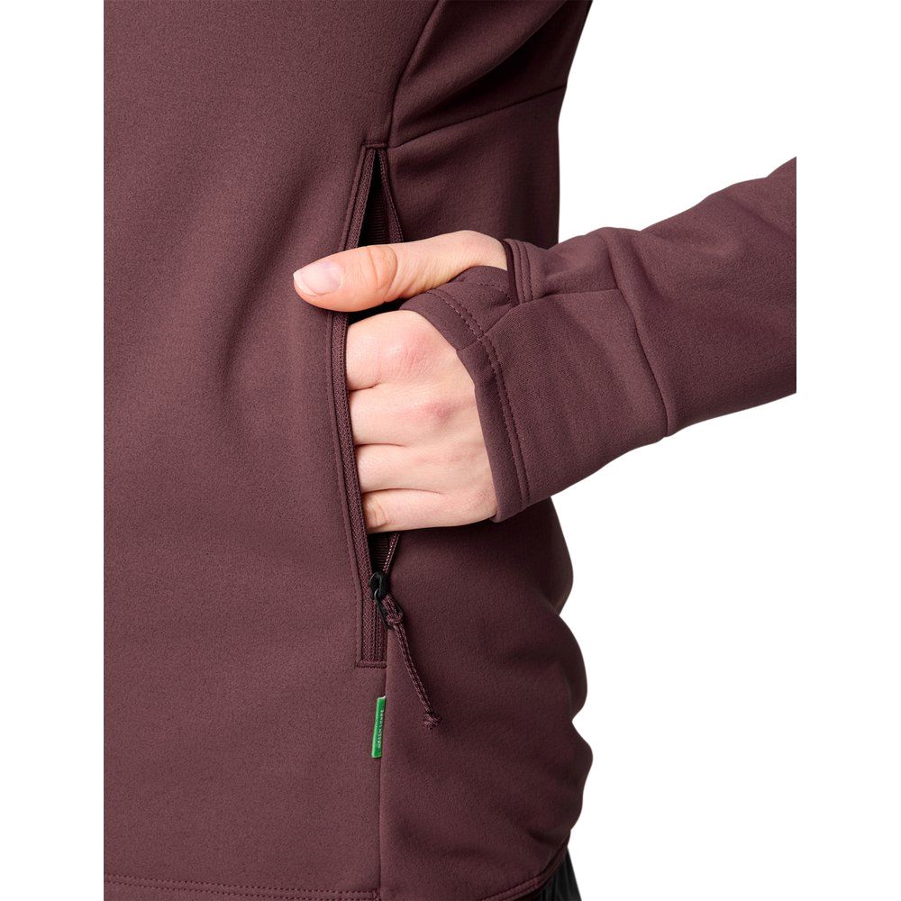 Vaude Monviso Fleece Jacket III Damen Fleecejacke ruby-dusk Produktbild 6