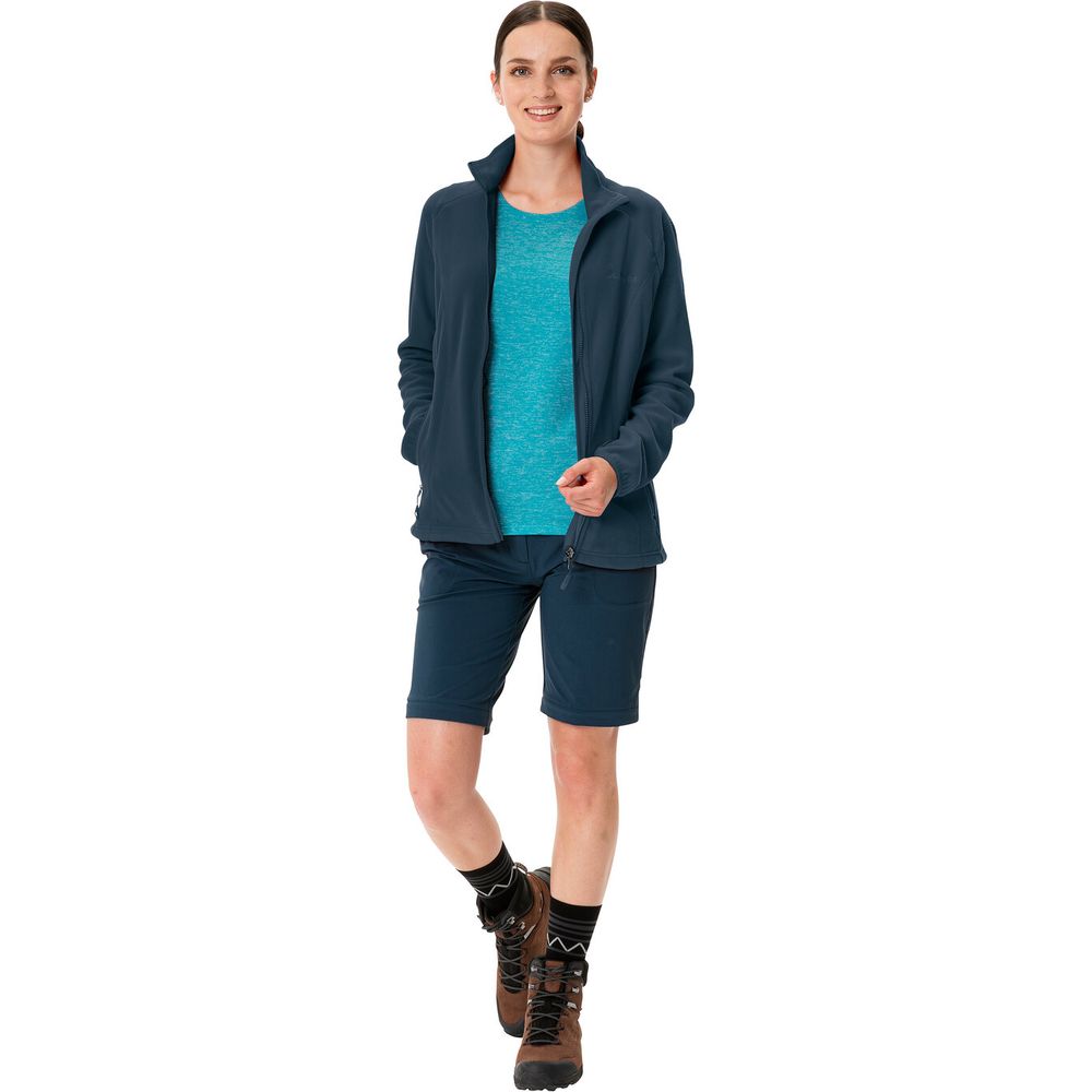 Vaude Muster WO Rosemoor II Damen Fleecejacke dark sea Produktbild 6