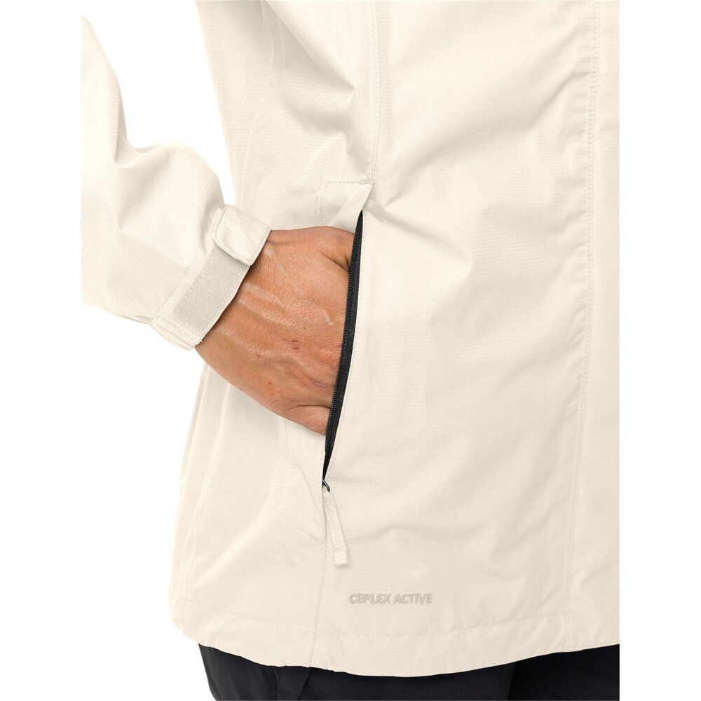 Vaude WO Escape Light Damen Regenjacke ecru Produktbild 6