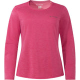 Vaude Wo Essential LS T-Shirt Damen Langarmshirt hibiscus-pink Produktbild 0