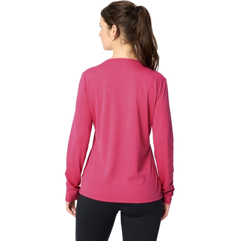 Vaude Wo Essential LS T-Shirt Damen Langarmshirt hibiscus-pink Produktbild 3