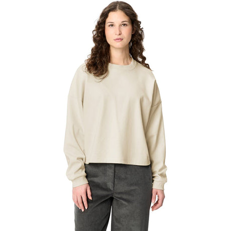 Vaude Wo Najun LS Shirt Damen Langarmshirt ecru-uni Produktbild 1