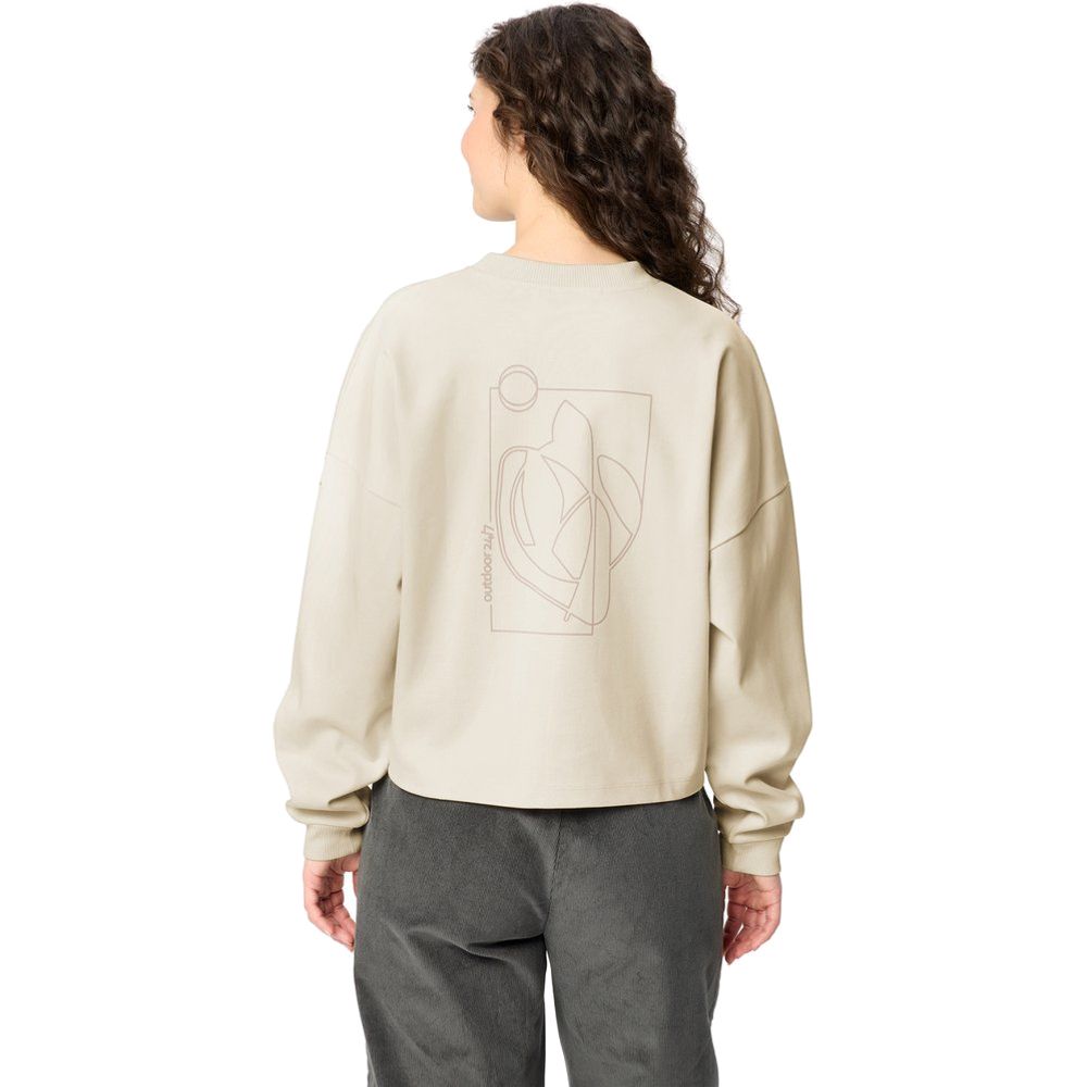 Vaude Wo Najun LS Shirt Damen Langarmshirt ecru-uni Produktbild 2