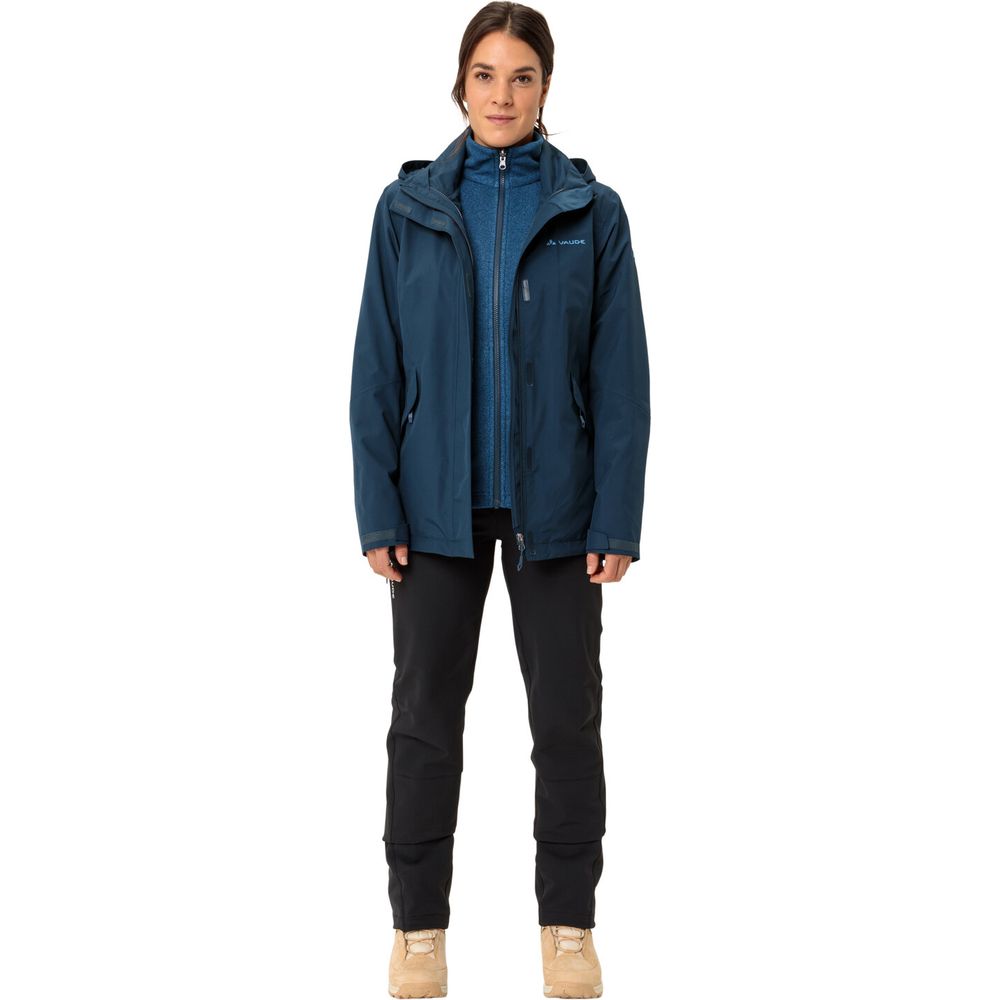 Vaude WO Rosemoor 3in1 Damen Outdoorjacke dark sea Produktbild 4