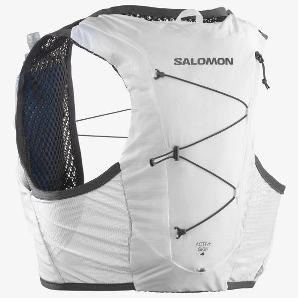 Salomon Active Skin 8 Set Laufrucksack white/ebony