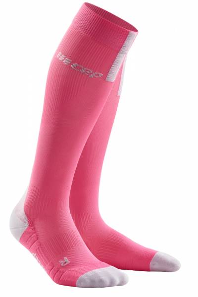 CEP Run Socks 3.0 Damen Compression-Socken rose/light grey