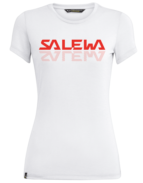 Salewa Graphic Dry Damen T-Shirt optical white