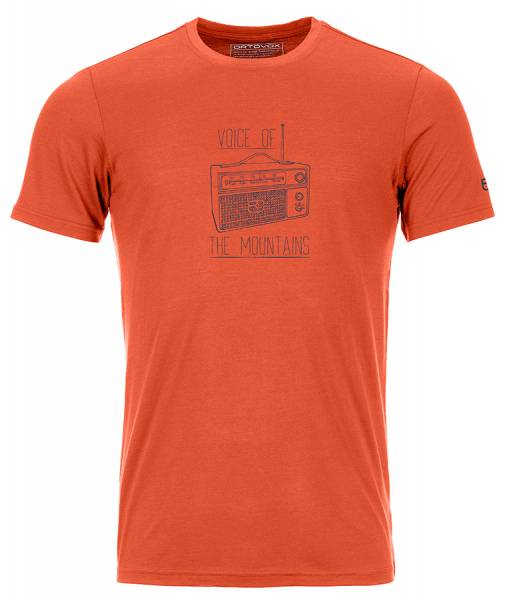 Ortovox 150 Cool Radio TS Herren T-Shirt desert orange
