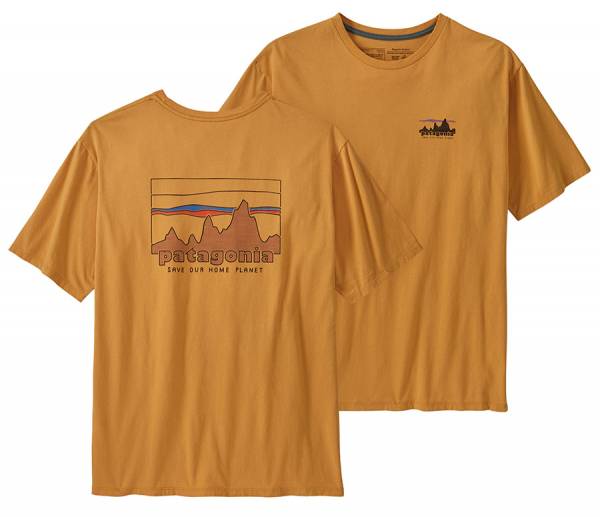 Patagonia M´s 73 Skyline Organic Herren T-Shirt dried mango