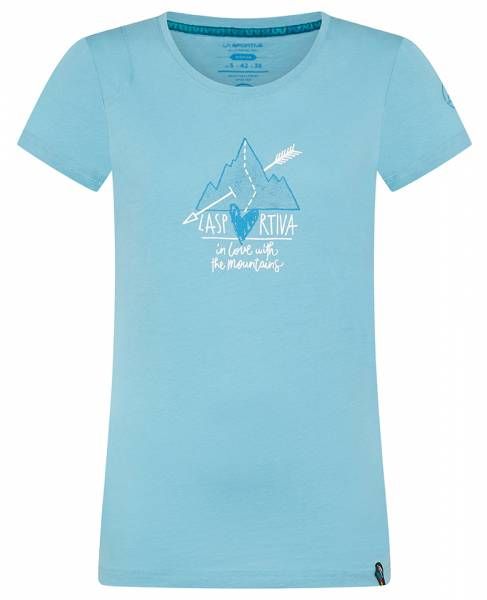 La Sportiva Alakay Damen T-Shirt pacific blue