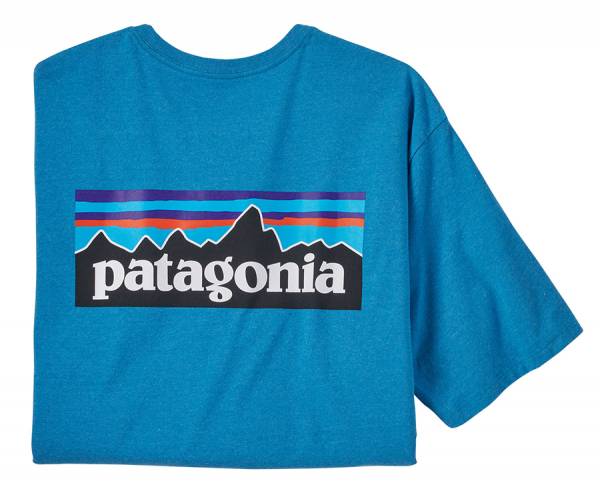 Patagonia M´s P-6 Logo Responsibili-Tee Herren T-Shirt anacapa blue