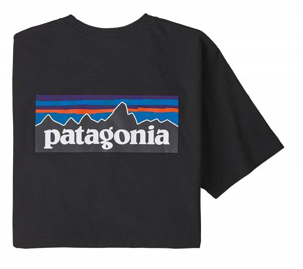 Patagonia P-6 Logo Responsibili Tee Herren T-Shirt black