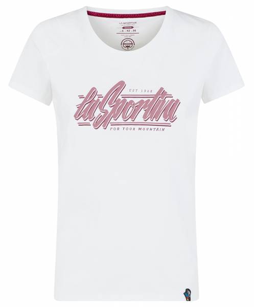 La Sportiva Retro Damen T-Shirt white