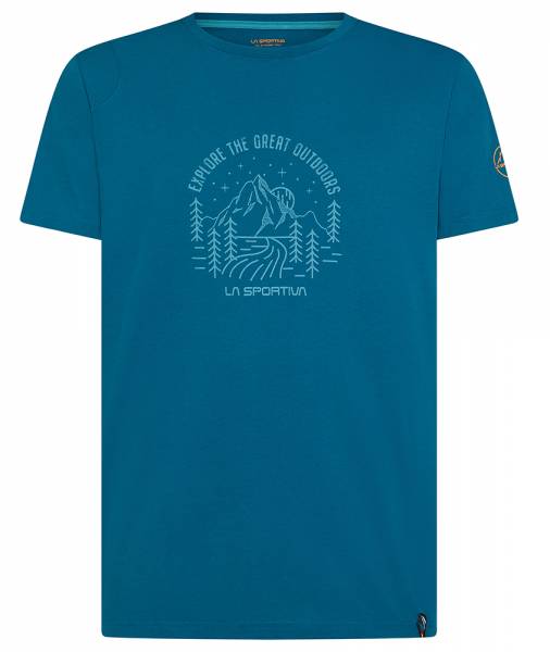 La Sportiva Explorer Herren T-Shirt space blue