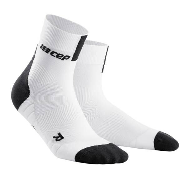 CEP Compression Short Socks 3.0 Damen Sportsocken white/dark grey