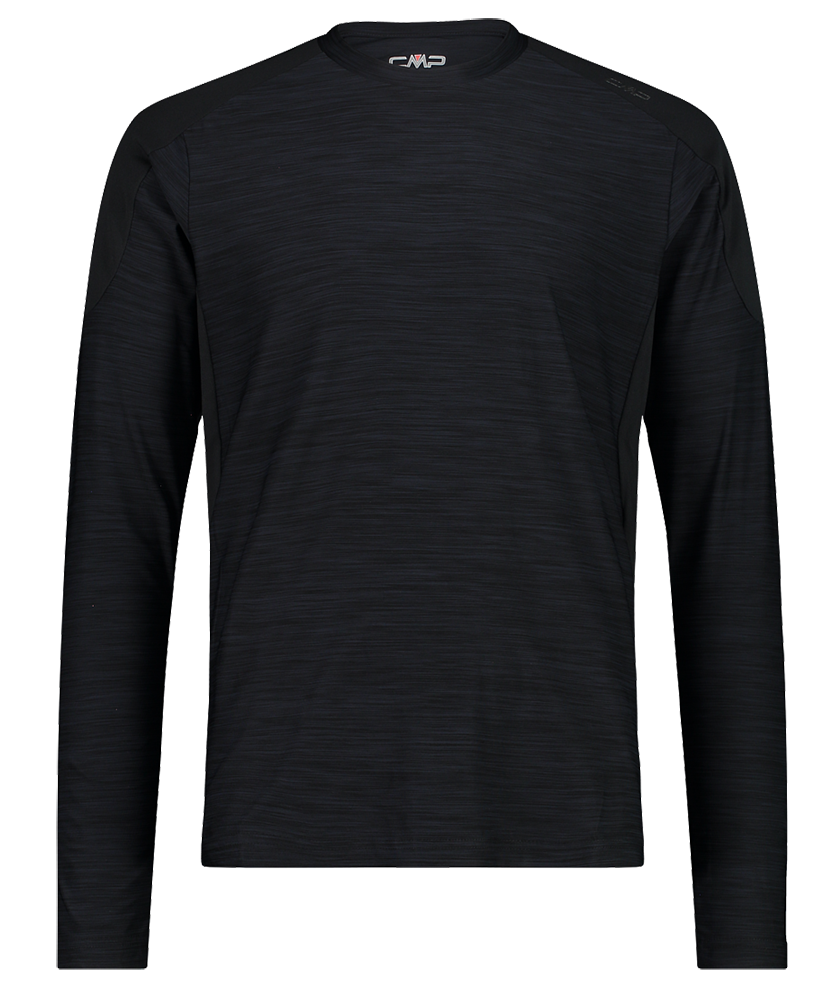 | | Sport Bekleidung Longsleeves (33N3147) Shirts Oberteile Langarmshirt CMP Praxenthaler antracite Herren | melange & |
