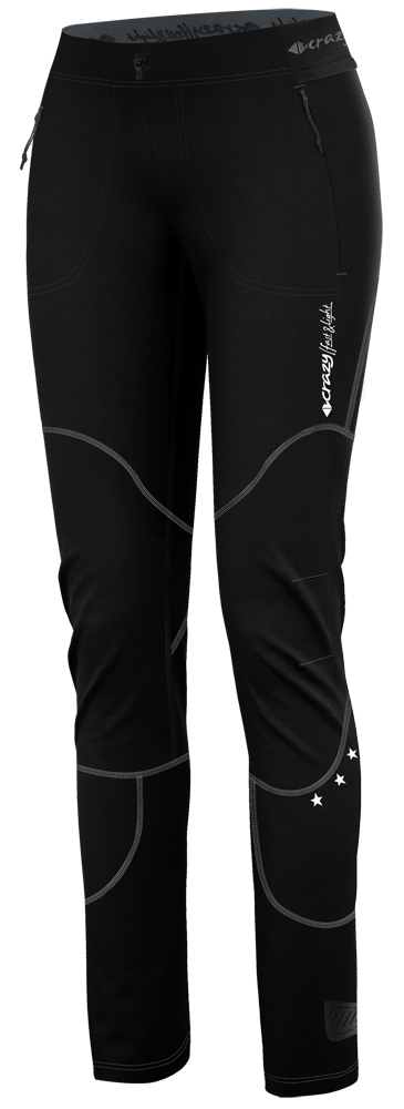 Damen Crazy & Idea Skitourenhose | Pant | Oxygen | Hosen black | Shorts Skitourenhosen Bekleidung Sport Praxenthaler