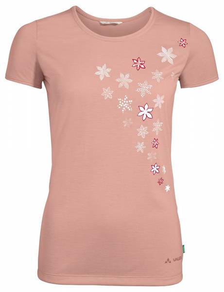 Vaude Skomer Print Damen T-Shirt soft rose