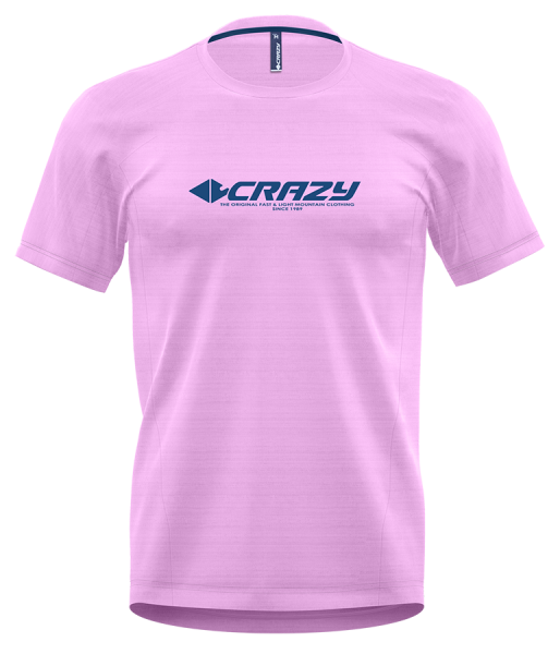 Crazy Idea Logo Herren T-Shirt aurora