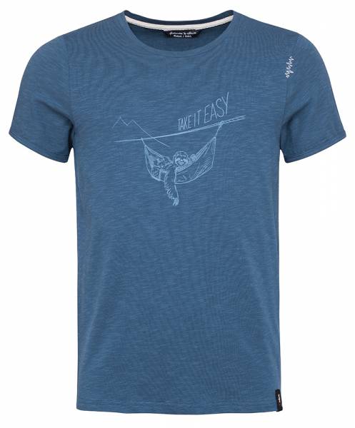 Chillaz Sloth T-Shirt Herren Klettershirt dark blue